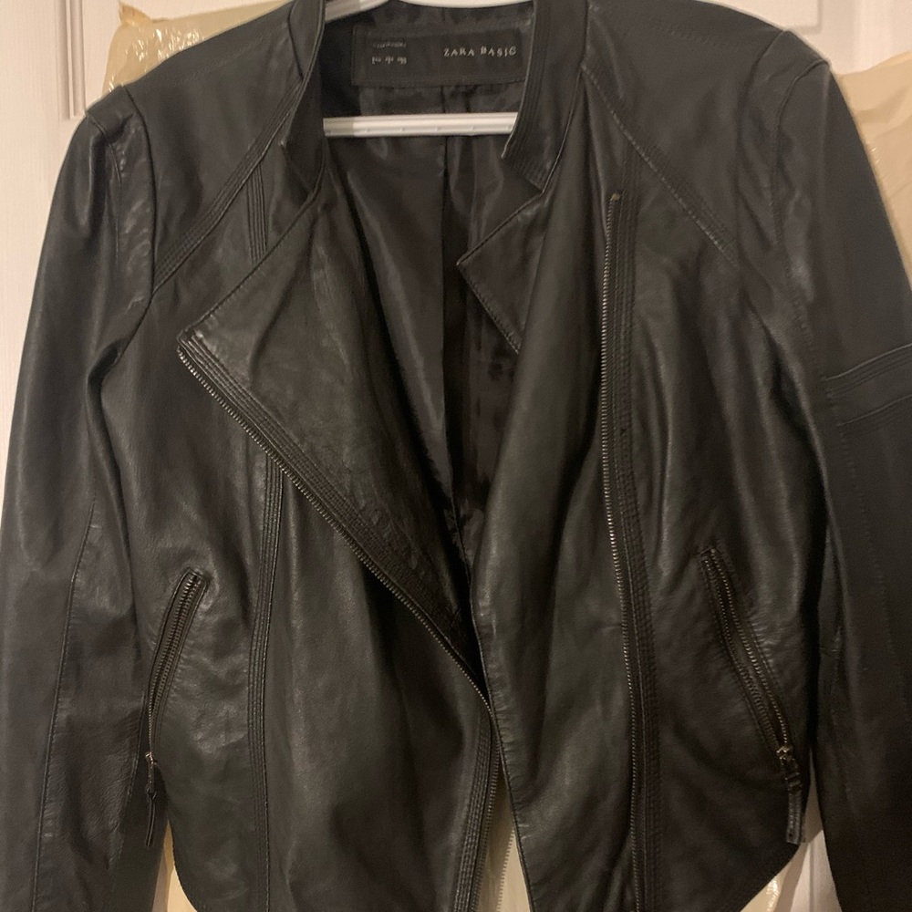 Genuine leather jacket